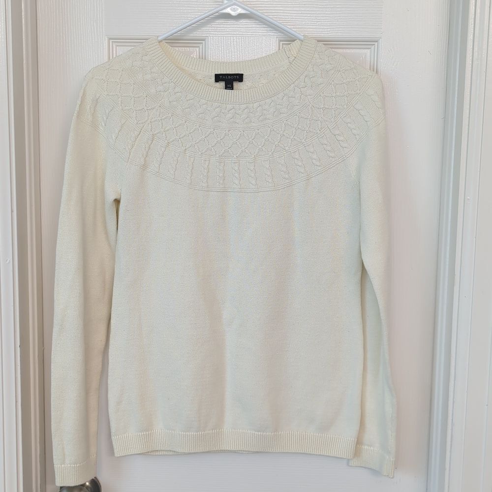 Talbots cashmere blend sweater size XS